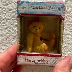 Cherished Teddies Little Sparkles Birthstone Bears / July